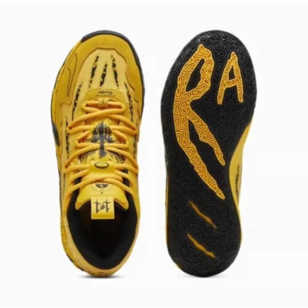 Puma Porsche x MB.03 Mens Basketball Shoes Yellow 309847-01 NEW Multi Sz - Picture 5 of 7